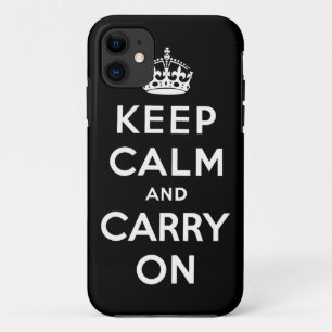 Coque iPhone 11 restez calme et continuez Original