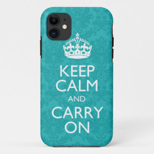 Case-Mate iPhone Case Restez Calme Et Continuez Sur Les Couvertures Coqu