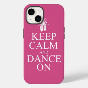 Coque Case-Mate iPhone Restez Calme et Dansez sur Ballerina Chaussures ro