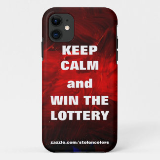 Etui iPhone Case-Mate Restez calme et gagnez la loterie