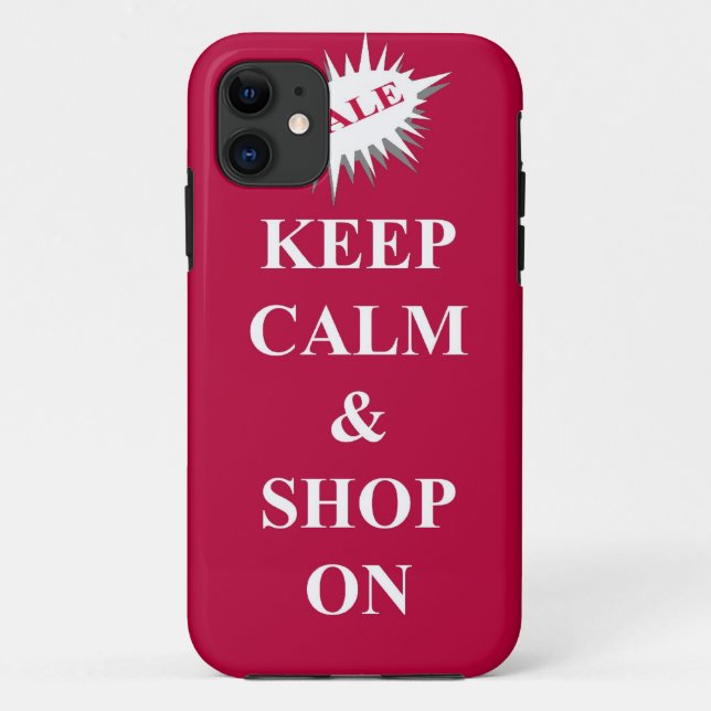 Coques Case-Mate iPhone restez calme et magasinez sur (Dos)