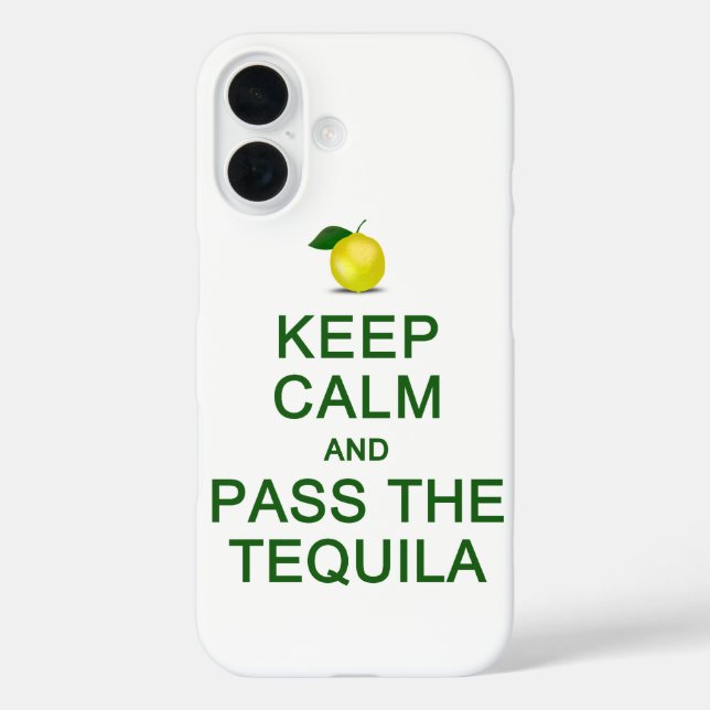 Coques Case-Mate iPhone Restez calme et passez le boîtier Tequila iPhone 4 (Verso)