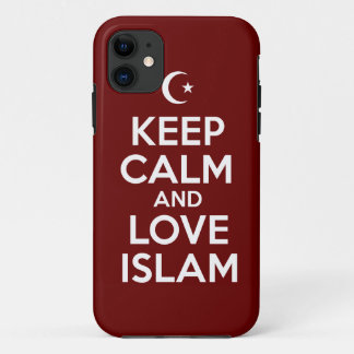 Coque iPhone 11 Restez calme Islam