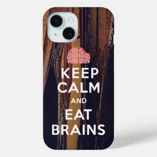 Coque Case-Mate iPhone Restez Calme Mangez Le Cerveau