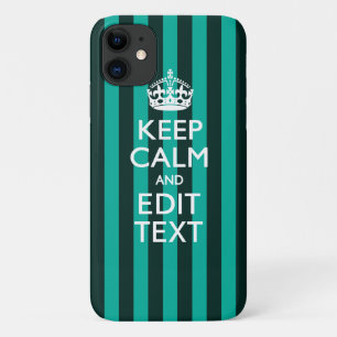 Etui iPhone Case-Mate Restez calme sur votre texte sur l'accentuation de