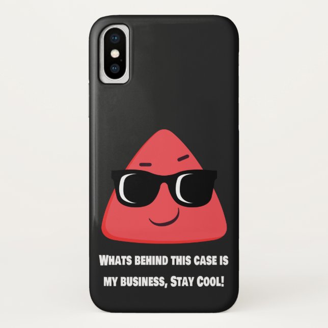 Coques Case-Mate iPhone Restez Cool Coque-Mate à peine iPhone X (Dos)