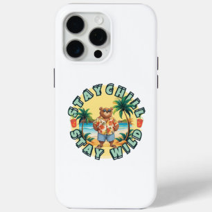 Coque Case-Mate iPhone Restez Cool Restez Sauvage – Design d'Ours de Plag