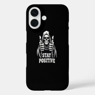 Coque Pour iPhone 16 Restez Positif