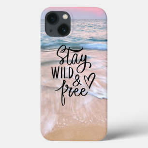 Case-Mate iPhone Case Restez Sauvage Et Gratuit Citation De La Photogr
