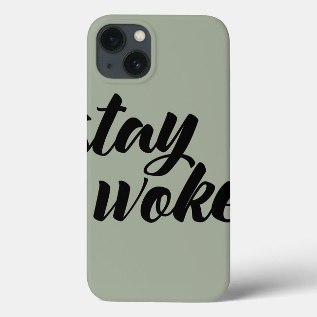 Coques Case-Mate iPhone Restez Woke (Verso)