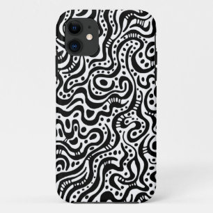 Coques Pour iPhone Résumé 041211 - Noir et blanc