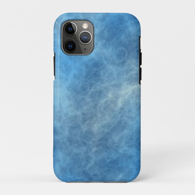 Coques Case-Mate iPhone Résumé de Marbre Bleu (Dos)