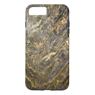 Case-Mate iPhone Case Résumé d'eau dorée chaotique ondulante