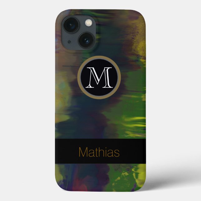 Coques Case-Mate iPhone résumé monogrammé (Verso)