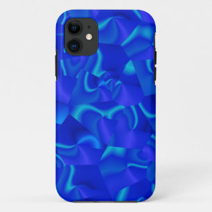 Etui iPhone Case-Mate Résumé tourbillonnant facetté par bleu