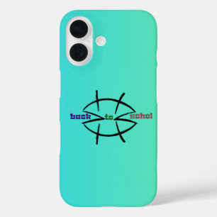Coque Pour iPhone 16 Retour à l'école avec un rebondissement animé
