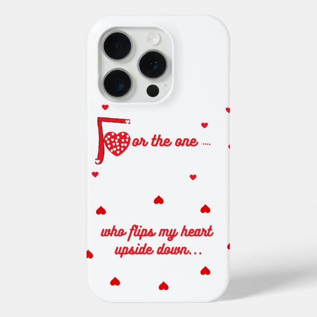 Coques Case-Mate iPhone Retourner mon coeur - coques iphone (Verso)