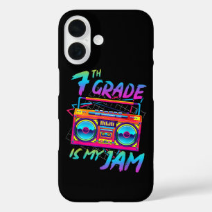 Coque Pour iPhone 16 Rétro 80s 7e année est mon truc retour à l'école