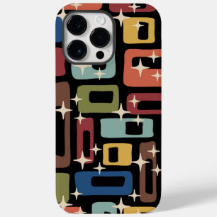 Coque Case-Mate iPhone Rétro Abstrait Moderne du Milieu du Siècle