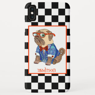 Case-Mate iPhone Case Retro B&W Checkerboard, Hipster Carlin, Personnali