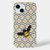 Retro Bee et Honeycomb Motif