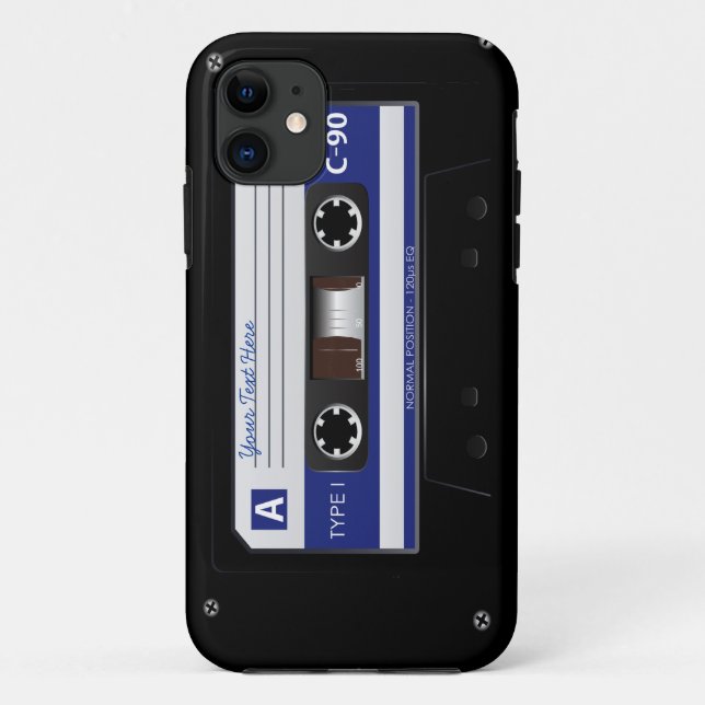 Coques Case-Mate iPhone Rétro cas de l'iPhone 5 de bande de cassette audio (Dos)
