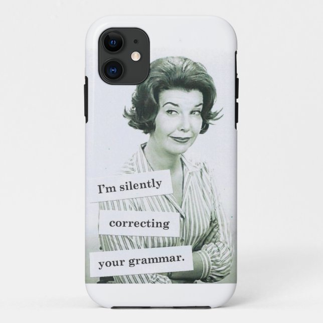 Coques Case-Mate iPhone Rétro cas de l'iPhone 5 de femme, professeur de (Dos)