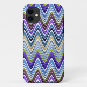 Case-Mate iPhone Case Rétro Chevron et motif onduleux de rayures