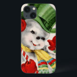 Etui iPhone 13 Retro Christmas snowman téléphone dur xtreme X coq<br><div class="desc">conception par www.etsy.com/Shop/VanityFlairDesign</div>