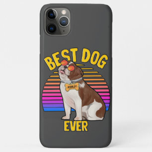 Case-Mate iPhone Case Retro Coloré Funny Anglais Bulldog Best Chien