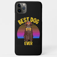 Retro Coloré Funny Labrador Retriever Meilleur chi