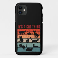 Retro de la collection de chats
