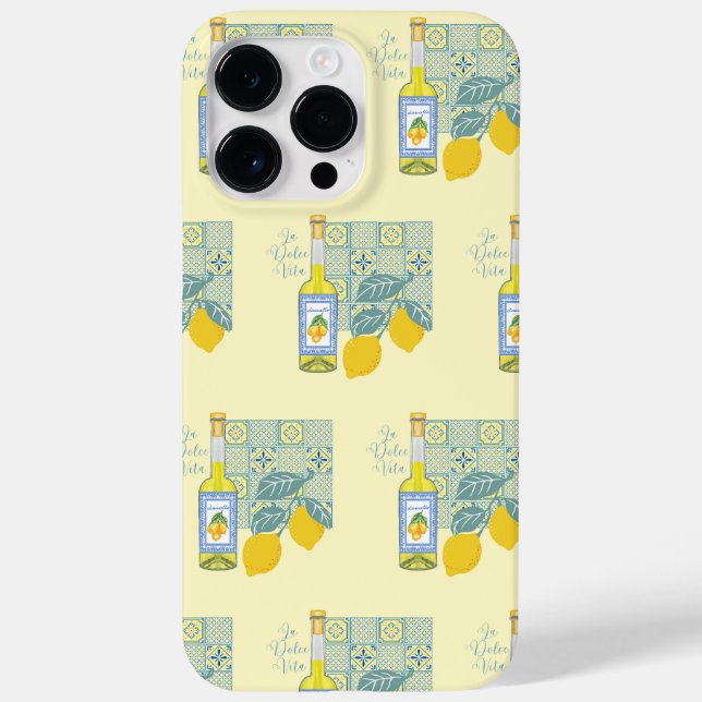 Coques Case-Mate iPhone Rétro de la ferme de citron (Verso)