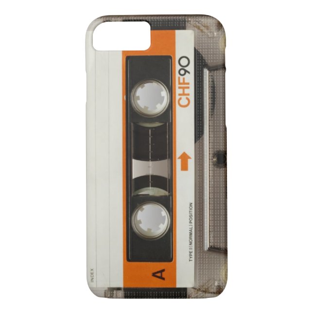 Coques Case-Mate iPhone Rétro enregistreur à cassettes (Dos)