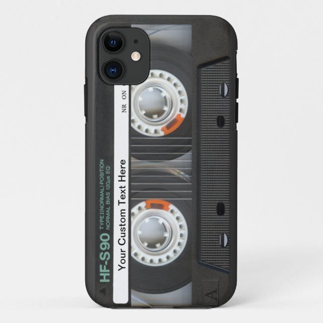 Coques Case-Mate iPhone Rétro enregistreur à cassettes (Dos)