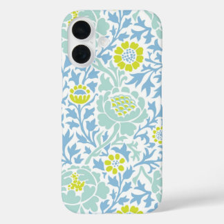 Coques iPhone 16 Retro Floral Damask