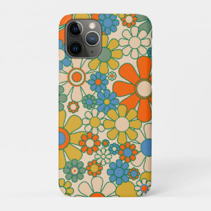 Case-Mate iPhone Case Retro Garden Floral 60s les années 70 Motif