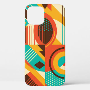 Case-Mate iPhone Case Rétro géométrique coloré : abstraction vintage.
