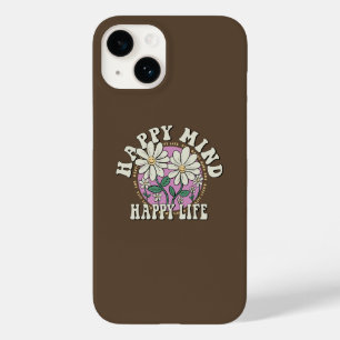 Coque Case-Mate iPhone Retro Happy Mind Happy Life