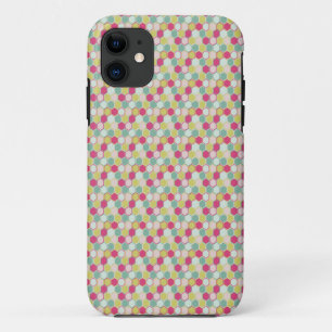 Coque iPhone 11 Rétro Honeycomb