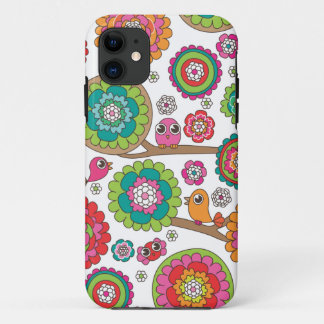 Coque Case-Mate Pour iPhone Rétro illustration de motif d'oiseau
