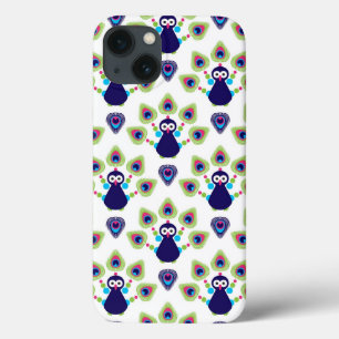 Coques Pour iPhone retro india exotiock peacock