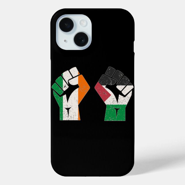Coques Case-Mate iPhone Rétro Irlande Palestine Solidarité Première révolu (Verso)