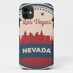 Coques Pour iPhone Retro Las Vegas Skyline