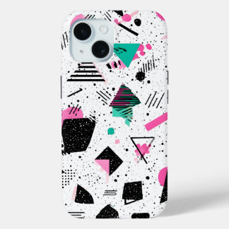 Coque Case-Mate iPhone Retro Memphis Geometric Pattern