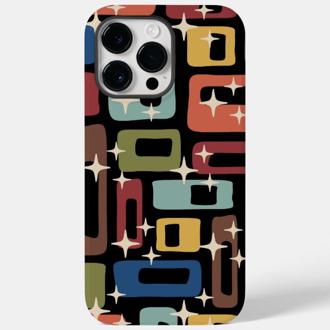 Coques Case-Mate iPhone Retro Mid Century Modern Abstract (Verso)
