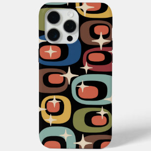 Coque Case-Mate iPhone Rétro Moderne Abstrait du Milieu du Siècle