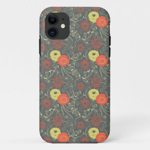 Coques Pour iPhone Rétro motif floral