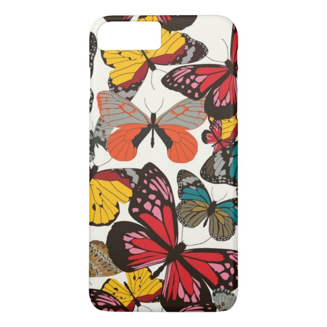 Coques Case-Mate iPhone Rétro motif floral 2 (Dos)