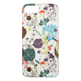 Coques Pour iPhone Rétro motif floral 2